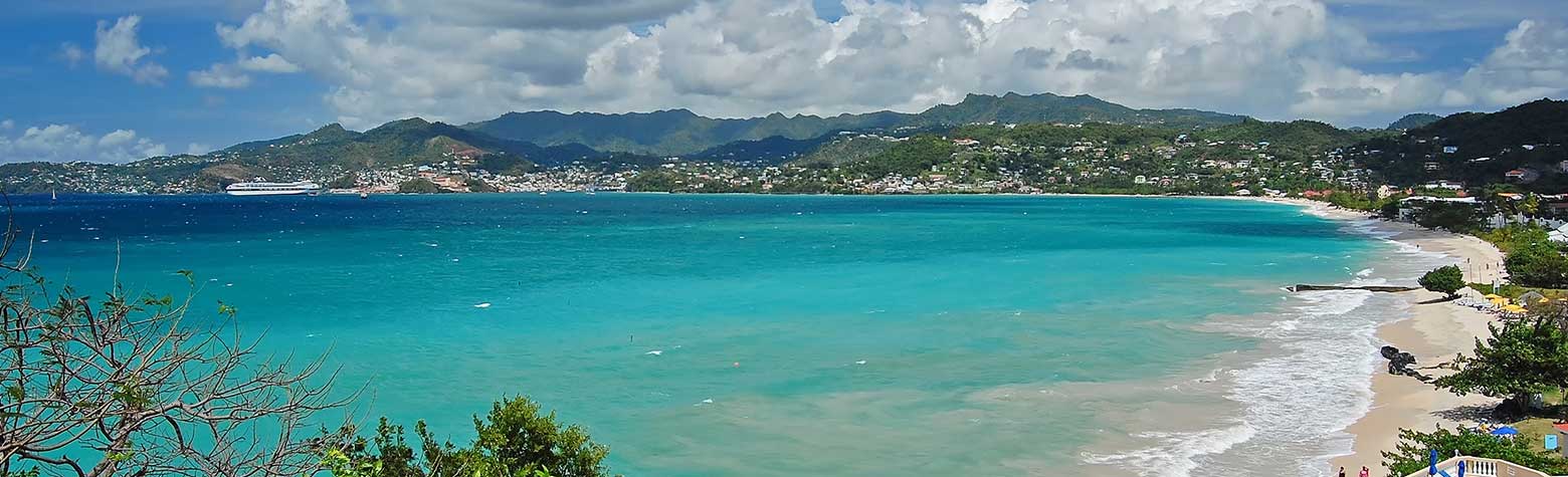 Grenada destination wedding setting in Grand Anse · St. David