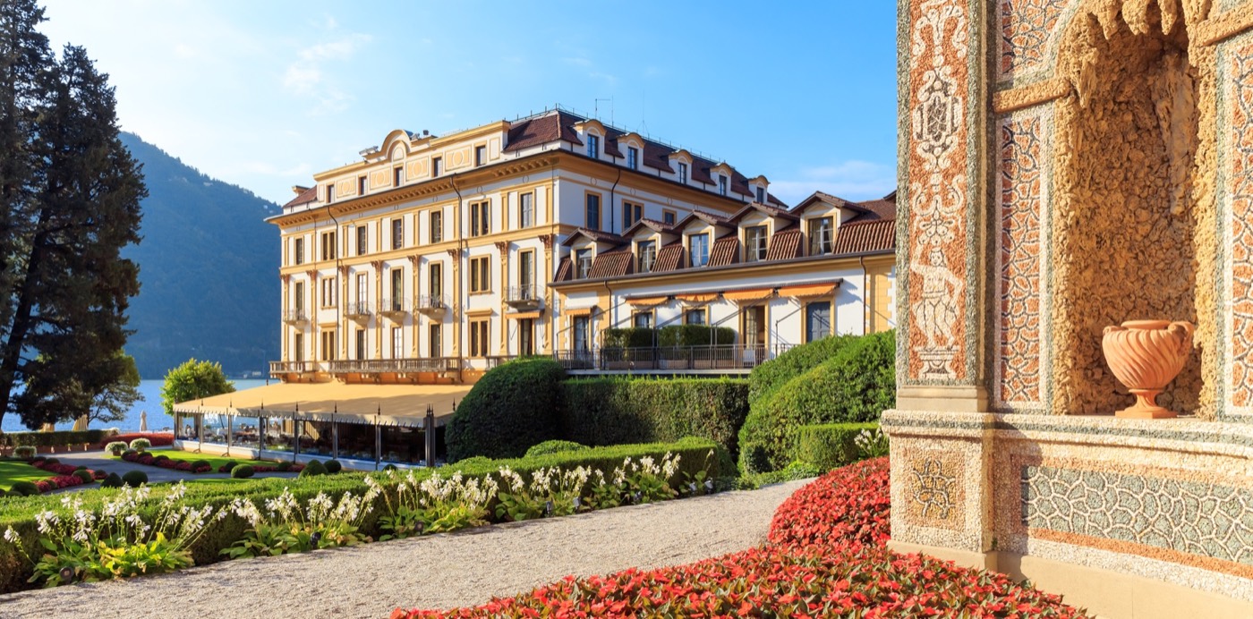 Villa d’Este in Cernobbio, Lake Como, Italy
